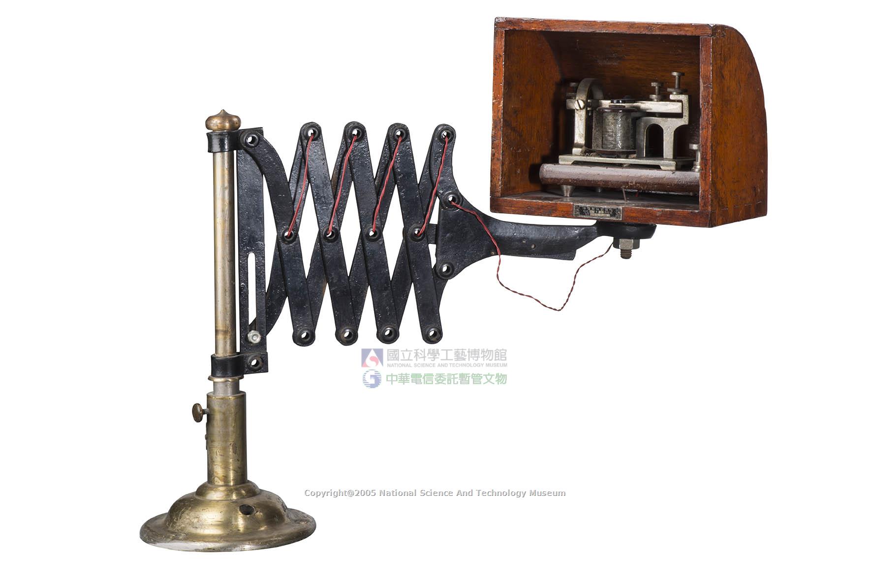 摩斯開路式單工電報電路設備